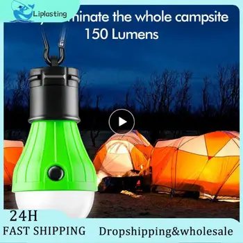 1 ~ 10ШТ Аварийная Портативная Лампа для кемпинга, Лампа для кемпинга, Палатка для кемпинга, 3 Светодиодные лампы с пряжкой, Снаряжение для кемпинга