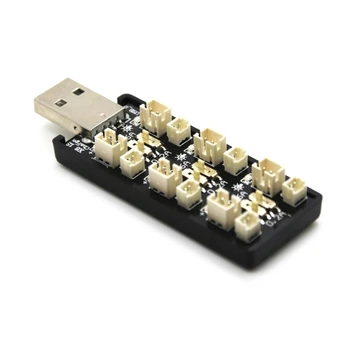1S Lipo аккумулятор USB 6-канальная плата Lipo для одновременной зарядки