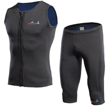 2 мм мужской неопреновый жилет без рукавов WetsuiSwim, куртка, Шорты, Водолазный костюм с защитой от ультрафиолета, плавки, гидрокостюмы для серфинга.