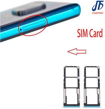 20 штук, Держатель лотка для одной SIM-карты SD, замена для Redmi Note 9S 9T Pro Max, слот для считывателя, Водонепроницаемый контейнер, Детали адаптера