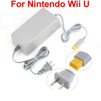 2020 Адаптер переменного тока, Универсальное Портативное Зарядное устройство европейского стандарта американского стандарта Серого цвета, Игровые Аксессуары для Wii U