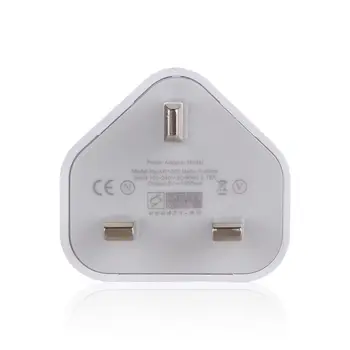 3-контактный британский штекер 5V 1A USB, Настенное зарядное устройство, Адаптер питания, Домашняя Зарядка, Адаптер питания, Аксессуары для путешествий, Офиса, Аксессуары