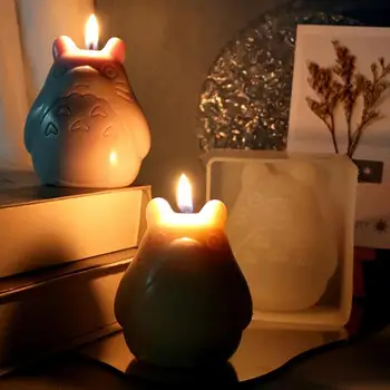 3D Формы для свечей Силиконовая форма для свечей DIY Свеча ручной работы для литья Домашних поделок Форма для ароматических свечей Подарок для домашнего декора