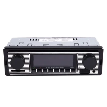 Bluetooth Винтажное автомобильное радио MP3-плеер стерео USB AUX Классический автомобильный стереозвук