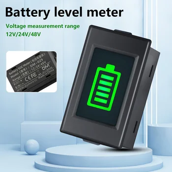 DM-029 Измеритель уровня заряда батареи постоянного тока, счетчик электроэнергии, детектор остаточной энергии при полной потере мощности, 12 В 24 В 48 В