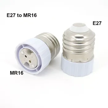 E27 к MR16 E27 Лампа Держатель лампы Преобразователь мощности держатель лампы Светодиодный Адаптер Света Резьбовое Гнездо E27 к GU5.3 G4