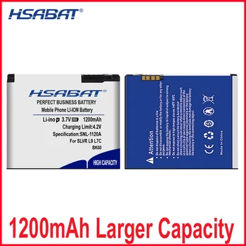 HSABAT 0 Цикл 1200 мАч BK60 Батарея для Motorola SLVR L9 L7C W510 A1800 L71 L72 A1600 E8 EM30 V750 i425e Q700 i290 Аккумулятор