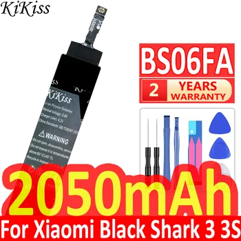KiKiss для Xiao Mi BS06FA Аккумулятор для Xiaomi Black Shark 3 Shark3 3S Натуральная батарея большой емкости + бесплатные инструменты