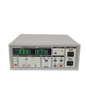 LW-2686 Тестер тока утечки электролитического конденсатора переменного/постоянного тока 0-200 В/0-500 В 10нА-19,99 мА Светодиодный измерительный прибор
