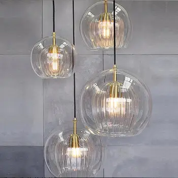 Nordic light роскошная креативная люстра в виде стеклянной медузы в баре-ресторане, прикроватная тумбочка для спальни, дизайнерский персонализированный маленький шанделье