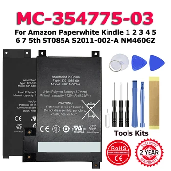 S11S01B MC-347993 Аккумулятор MC-308594 для Paperwhite Kindle 1 2 3 4 5 6 7 5th ST085A S2011-002-A NM460GZ Инструменты для раздачи