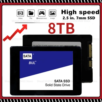 SSD 4 ТБ 2 ТБ 1 ТБ Жесткий диск sata3 2,5-дюймовый ssd TLC 500 МБ/с. Внутренние Твердотельные Накопители Для Портативных ПК PS5 disco duro 2023 НОВЫЙ