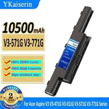 YKaiserin Аккумулятор емкостью 10500 мАч для Acer Aspire V3 5741 5742 5750 5551G 5560G 5741G 5750G AS10D31 AS10D51 AS10D61 AS10D71 AS10D75