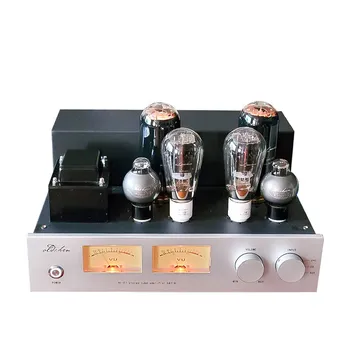 Аудиофильский ламповый усилитель LaoChen 300B Push 845 Одностороннего действия класса A с VU-метром