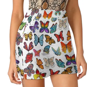 Бабочки, Butterflies, Butterflies Светонепроницаемая брючная юбка женское летнее платье 2023 летние платья для женщин 2023 Kawaii