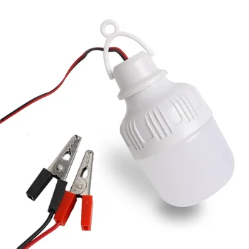 Бытовая светодиодная лампа постоянного тока низкого напряжения 12 В / Супер яркая энергосберегающая светодиодная подвесная лампа / Можно обрезать лампочки для дома