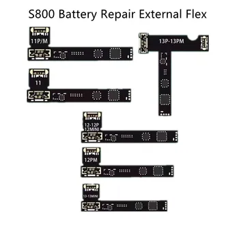 Восстановление заряда батареи Внешний Гибкий Кабель для ЖК-тестера S800/ R200/S300 Для iPhone X 11 12 13 14 Pro Max/Mini Восстановление данных батареи
