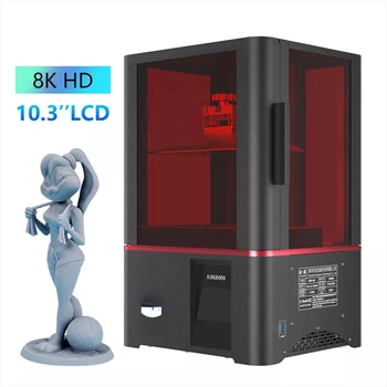 Горячая распродажа широкоформатный 3D принтер из полимерной смолы diy УФ 405 нм dlp LCD УФ-отверждаемый 8-килограммовый 3D принтер из полимерной смолы