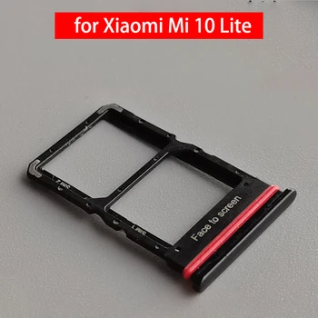 для Xiaomi Mi 10 Lite Держатель лотка для карт памяти Слот для SIM-карты Micro SD Держатель адаптера Запасные Части для ремонта
