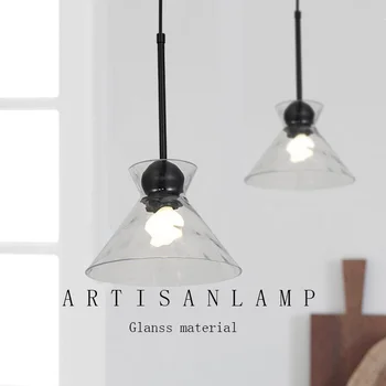 лампа с хрустальным шаром, подвесные светильники-глобусы, современные потолочные подвесные светильники, лампа в виде стеклянной звезды, светодиодная дизайнерская лампа