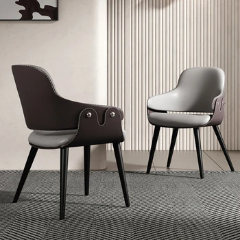 Минималистичные обеденные стулья в скандинавском стиле, Роскошные Обеденные стулья для дома на открытом воздухе, Дизайнерское кресло Cadeira Home Furniture WZ50DC