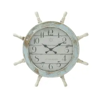 Морские настенные часы в стиле прибрежного якоря, 23 