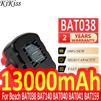 Мощный аккумулятор KiKiss для Bosch BAT038 BAT140 BAT040 BAT041 BAT159 2607335275 2607335533 2607335534 2607335711 2607335465