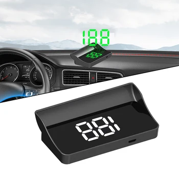 Новый HUD GPS головной дисплей Спидометр Одометр Автомобильная цифровая скорость Универсальный для легковых автобусов, грузовиков, велосипедов Головной дисплей