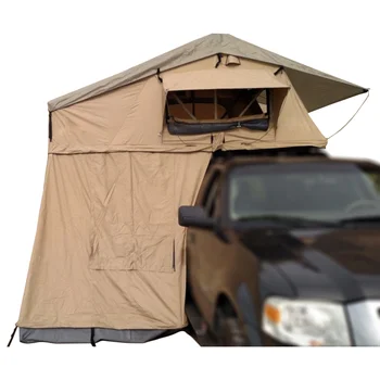 Палатка для кемпинга на крыше автомобиля с тентовой беседкой 캠핑