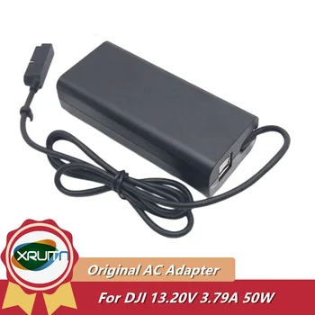 Подлинный 13,20 В 3.79А 50 Вт 10PIN P1C50 Адаптер питания переменного тока Зарядное Устройство для DJI Drone Источник питания USB 5 В 2A