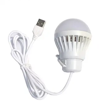 Портативный фонарь Лагерные фонари 1,2 м USB-лампа мощностью 5 Вт /7 Вт, многофункциональный инструмент для кемпинга на открытом воздухе, 5 В светодиодный для палатки, походного снаряжения, USB-лампы