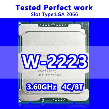 Процессор Xeon W-2223 4C/8T 8,25 М Кэш-памяти 3,60 ГГц CPU SRGSX FCLGA2066 для Материнской платы Рабочей станции с Чипсетами C422