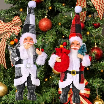 Рождественские украшения, Плед Санта-Клауса, Украшения Санта-Клауса, Праздничные подарки, декор для вечеринки 2023