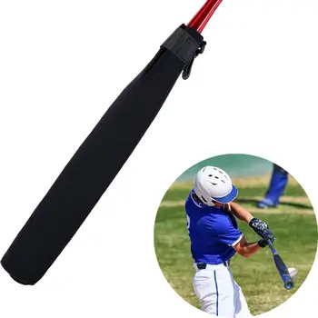 Рукав для бейсбольной биты YFASHION с зажимом, защитный чехол для бейсбольной биты из неопрена, рукав для бейсбольной биты для софтбола, рукав для бейсбольной биты, бейсбольный аксессуар
