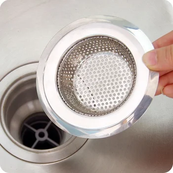 Сетчатый фильтр для раковины из нержавеющей стали Кухонные принадлежности Фильтр для защиты канализации От засорения Дренажное отверстие для слива в полу От засорения