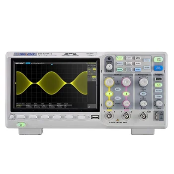 Цифровой осциллограф Siglent SDS1202X-E 200 МГц, 1GSa / s, 2 канала, 7Mpts, осциллограф Серый