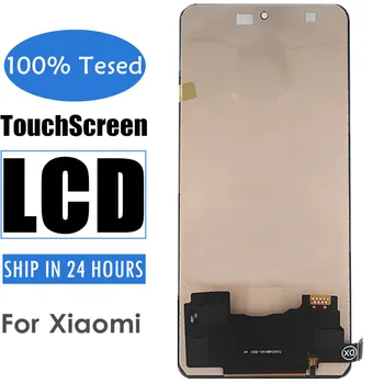 Черный ЖК-экран для мобильного телефона Xiaomi Redmi K40 Pro K40Pro, TFT-дисплей, сенсорный экран, дигитайзер