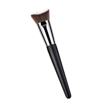 Щетка для макияжа с деревянной ручкой из Нейлоновой щетины Half Moon Cosmetics Powder Facial Brush для Женщин (T-01-464)