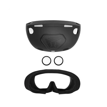 Для гарнитуры PS VR2 Силиконовый защитный чехол для защиты от царапин, Сменный лицевой интерфейс, Ручки, чехол, аксессуары для VR-контроллера