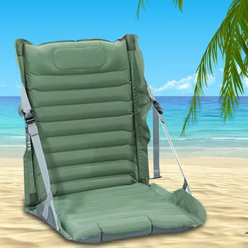Надувная подушка для отдыха, Регулируемое под разными углами Портативное кресло для отдыха, Высокопрочная поддержка, Принадлежности для кемпинга и пешего туризма