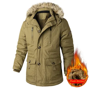 Новая зимняя Плюшевая Ветрозащитная теплая Модная куртка Для мужчин, Походный костюм для рыбалки, Ветрозащитная Солнцезащитная куртка для охоты и альпинизма